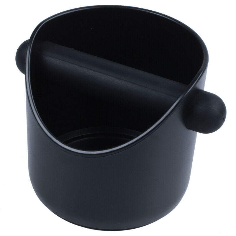 Coffee Grind Knock Box And Espresso Dump Bin (Black) K9R9R9