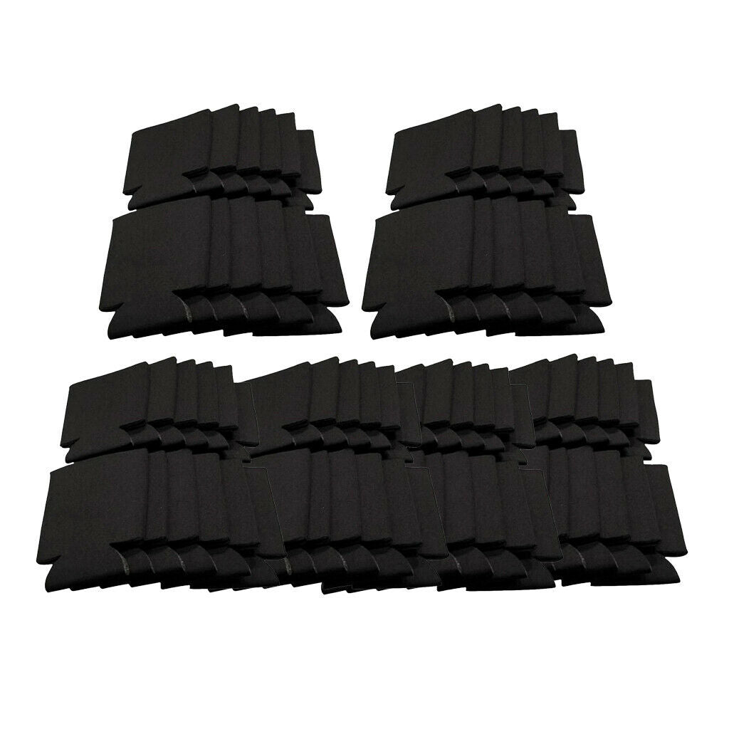 60Pcs Cup Sleeve Neoprene Beer Can Cooler Holder Cover Wedding Supplies