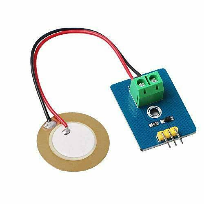 4Pcs for Arduino Analog Ceramic Piezoelectric Vibration Sensor Module 3.3V/5V