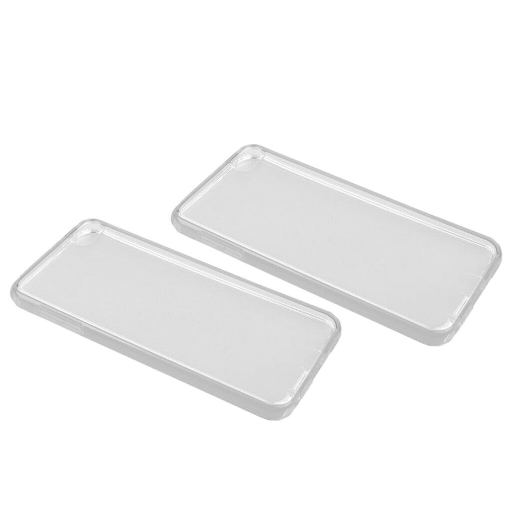 2x Clear TPU Rubber Skin Case Cover for  Touch 5th/6th Gen 5g 5