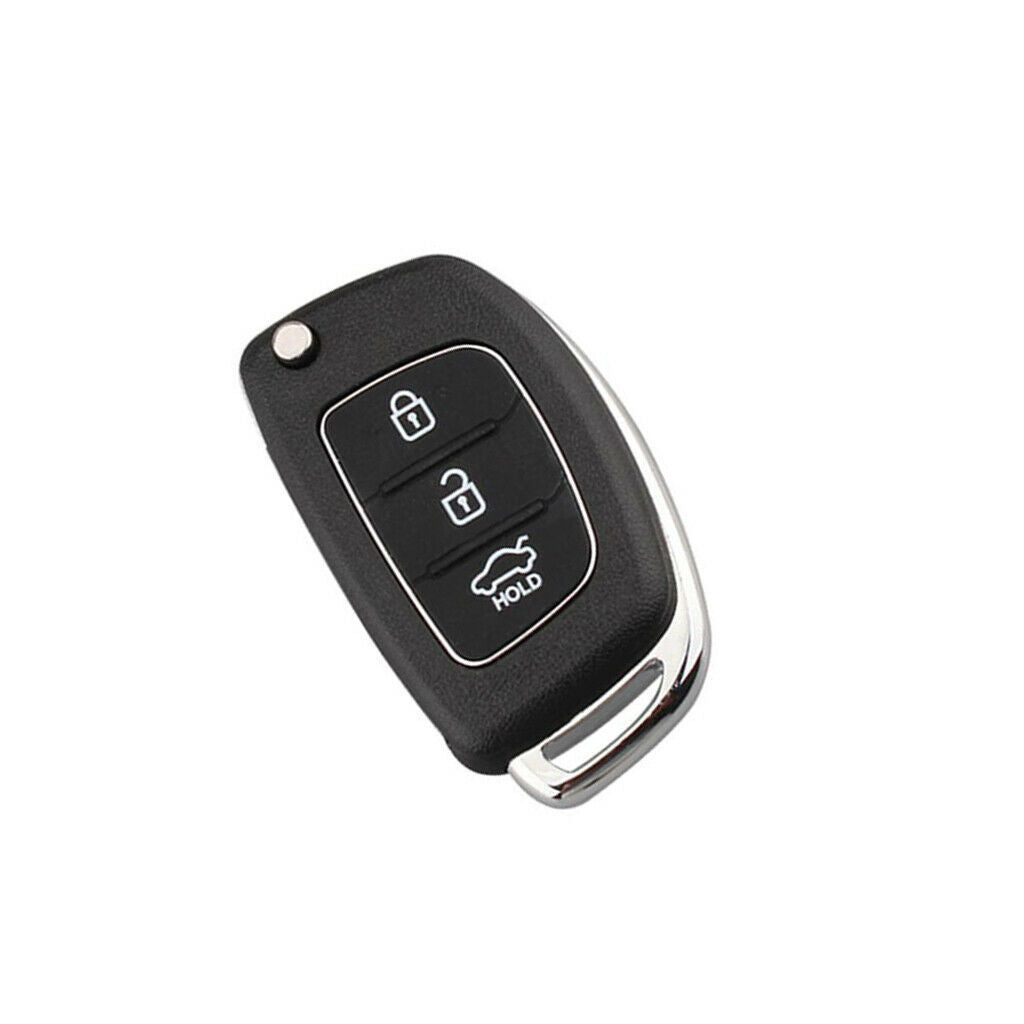 Remote Key Case Fob Cover Uncut Blade For Hyundai ix35 ix45 Series