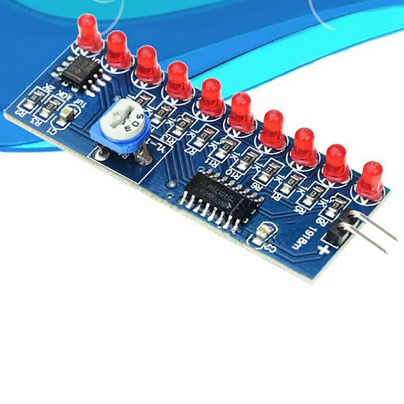 NE555+CD4017 Chaser Water Flowing Light LED Module DIY Soldering Practice.l8