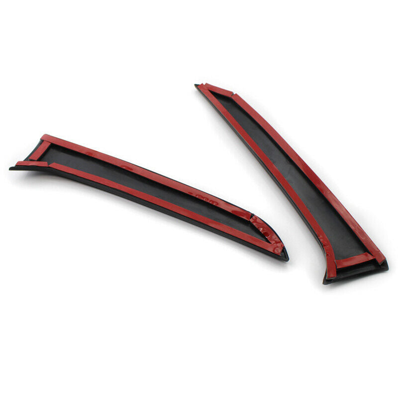 Car Rear Window Fin Deflector Rain Guard Spoiler Side Strip fit for BMW 1 Series