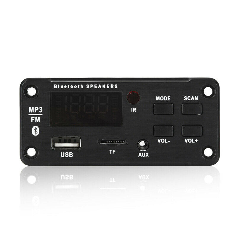 6V-12V Color Screen Bluetooth Power Amplifier 2*25W Car Mp3 Decoder Board Module