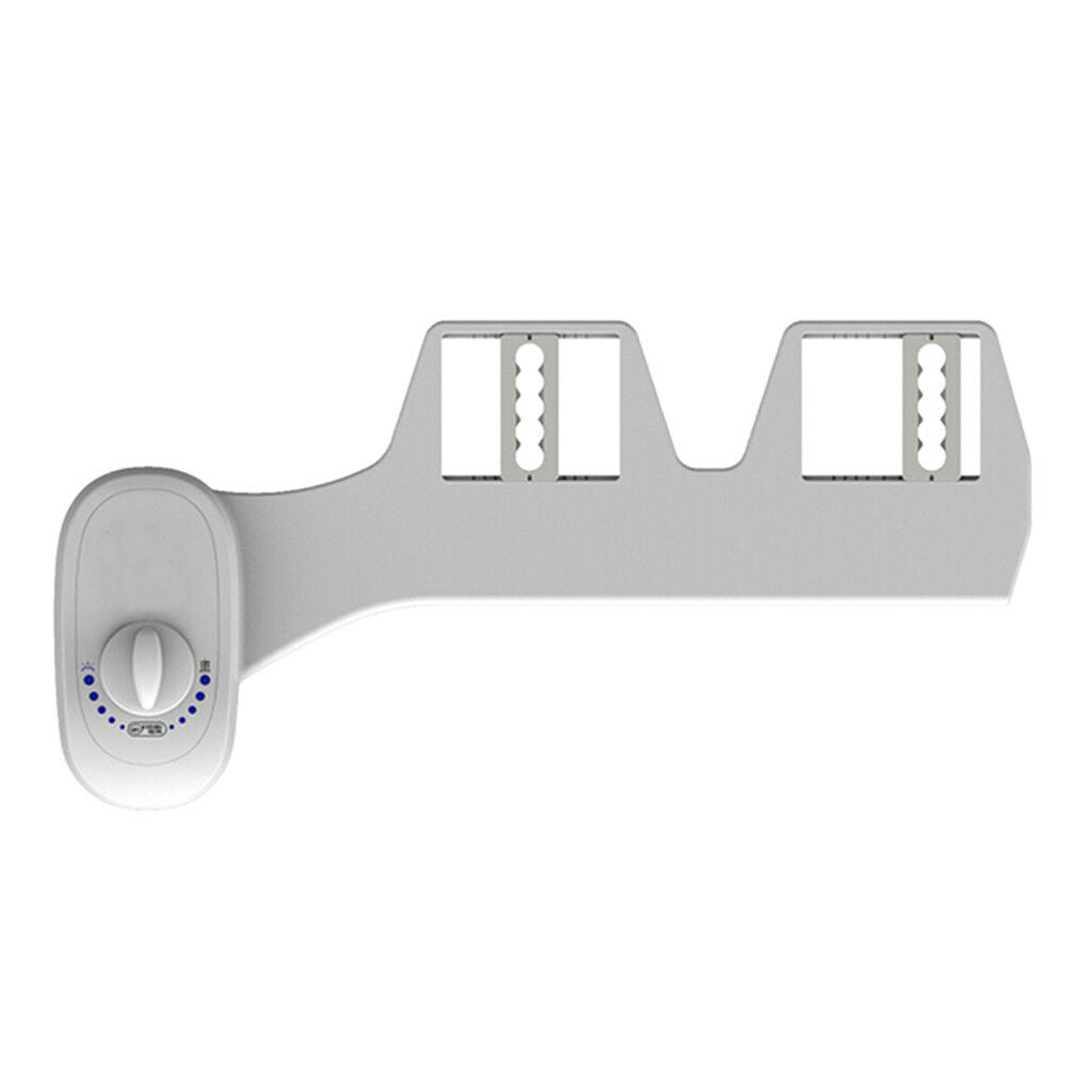 Single Flush Fresh Water Non-Electric Bidet Toilet Seat Spray + 1/2" Joint