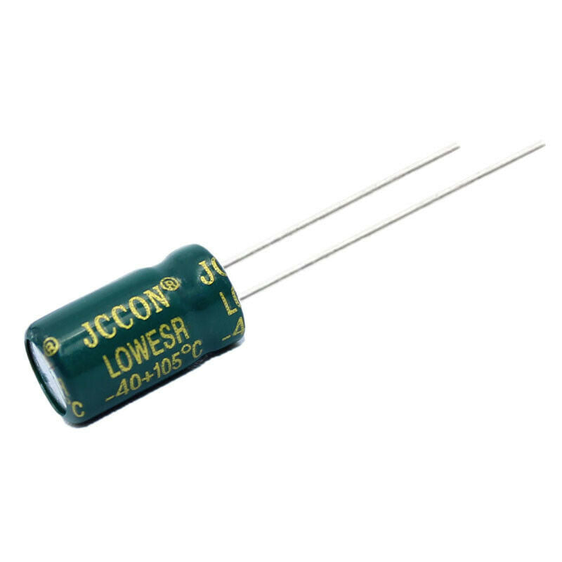 50pcs 10v680uf Aluminum electrolytic capacitor Power adapter inverter 6x12mm