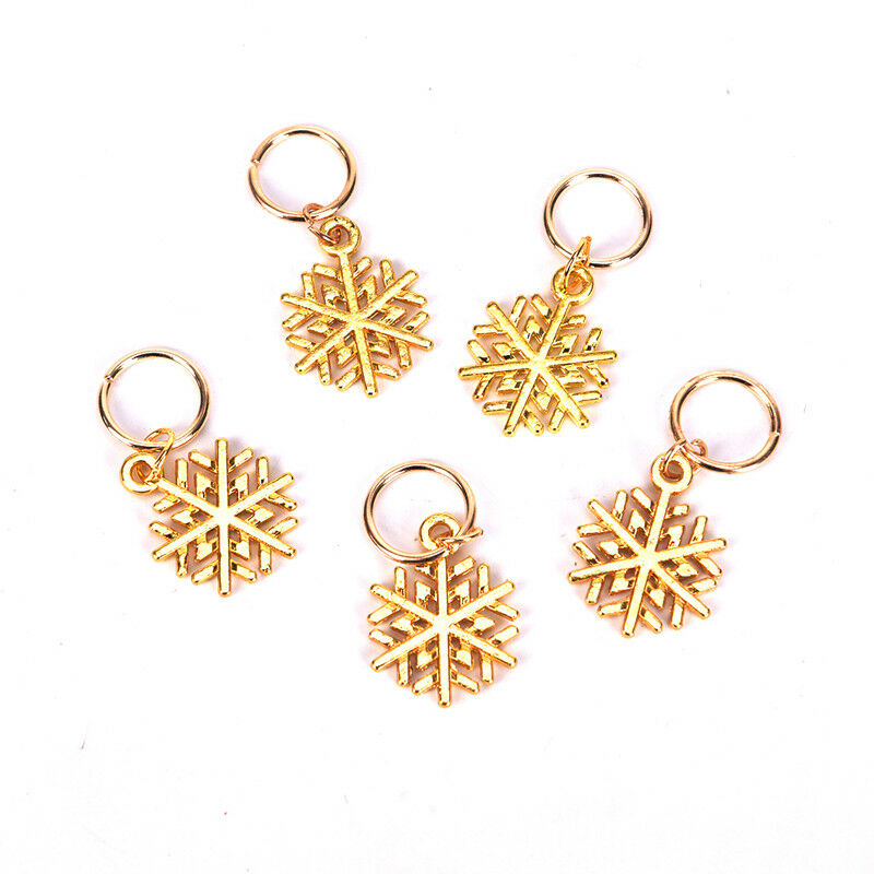 80Pcs Decorations Pendants Dreadlocks Beads Metal Cuffs Hair Rings Clips .l8