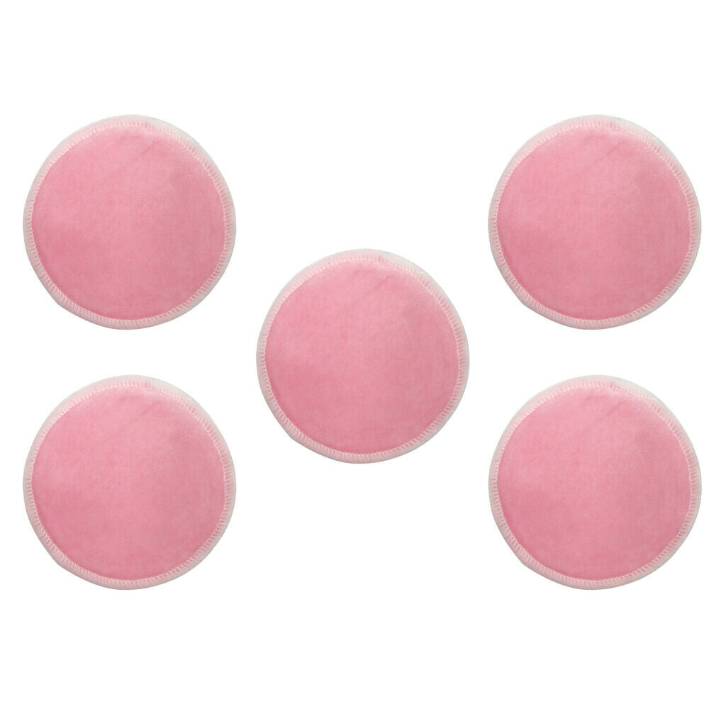 Bamboo Cotton Makeup Remover Pads 10 Pieces - Reusable Soft Facial and Skin Care