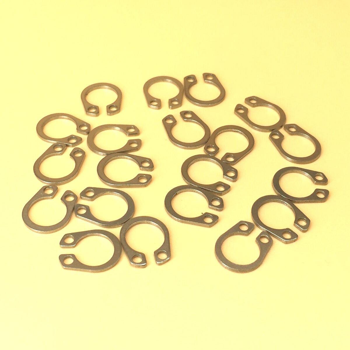 18 kinds of 304 Stainless Steel Circlip Retaining Ring Snap Ring Assortment Kit