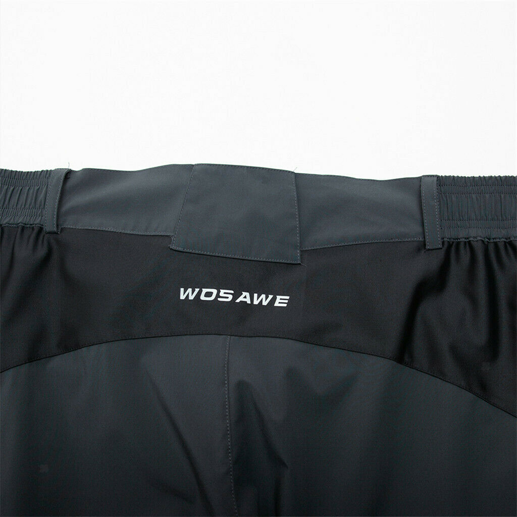 Sports Riding Downhill Hi-Density Waterproof Men Pants without Pad Gray XL