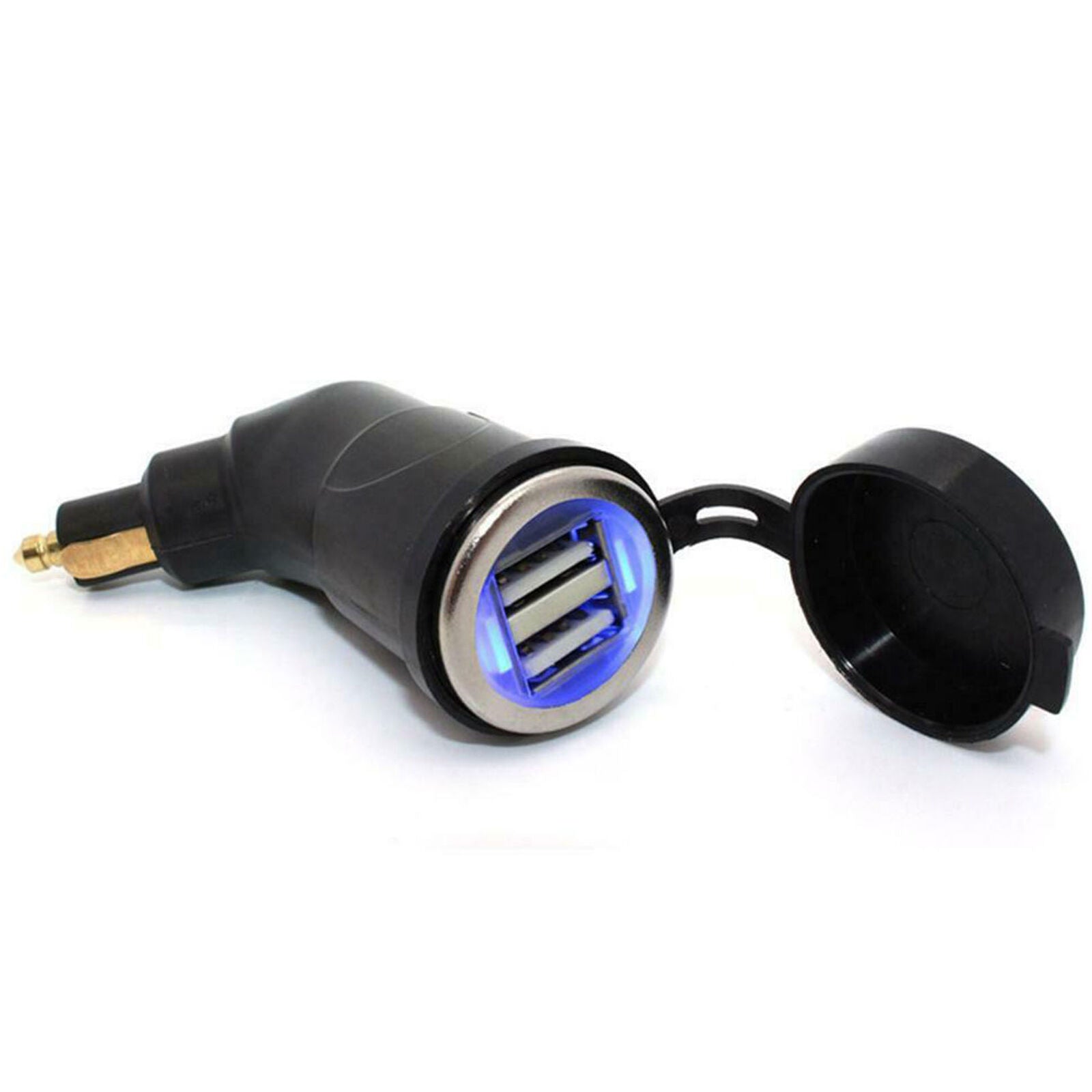Motorcycle Dual USB Port Charger Socket Adapter for BMW R1200GS R1200RT F800