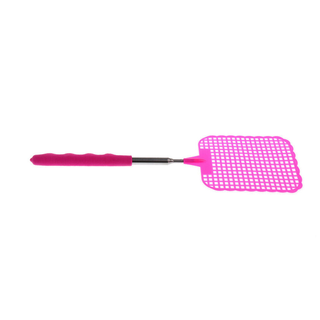 3Pcs/Set Portable Telescopic Extendable Swatter Stainless Steel Fly Killer Anti