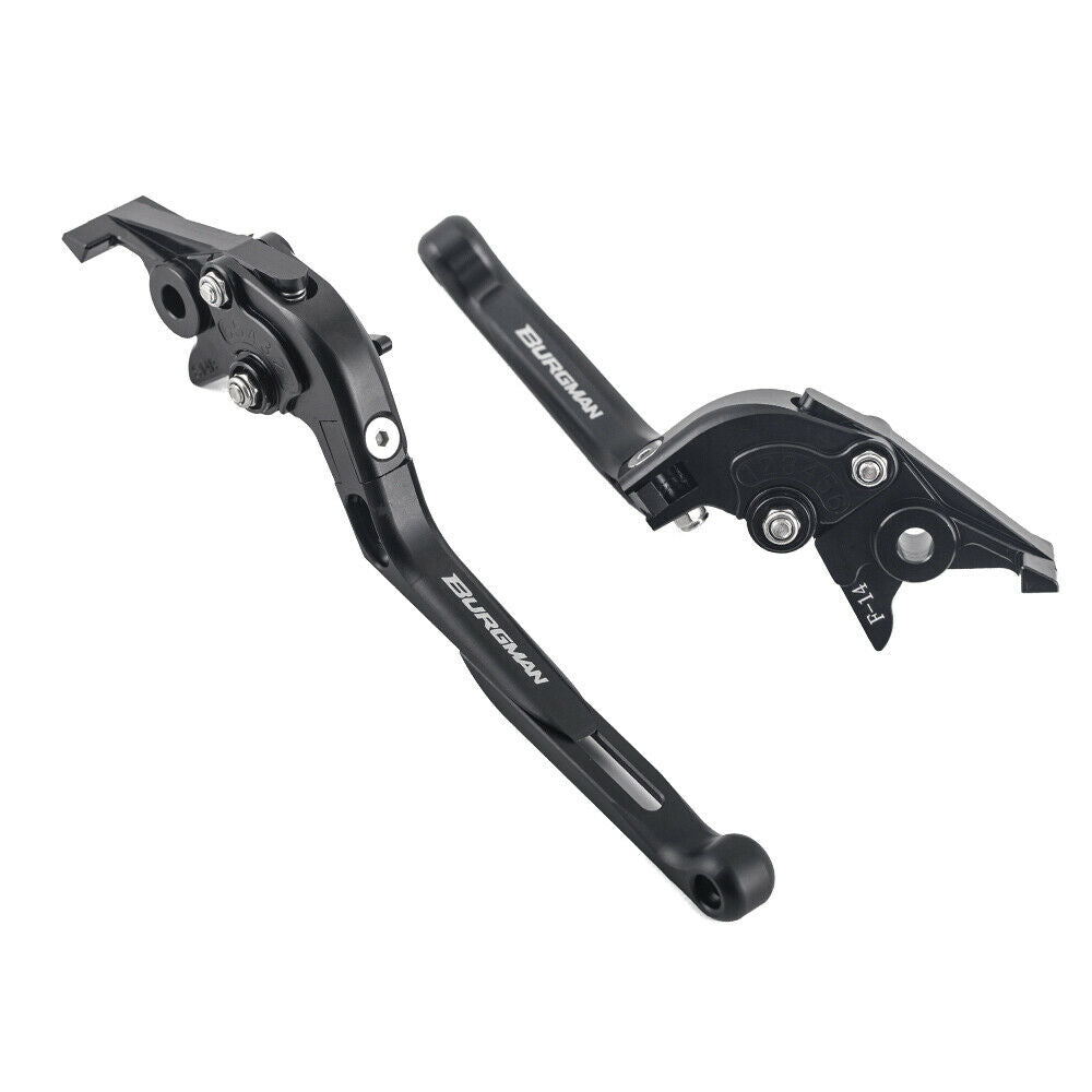 Folding Extendable Front Rear Brake Levers For SUZUKI BURGMAN125 UH125/150 AN250