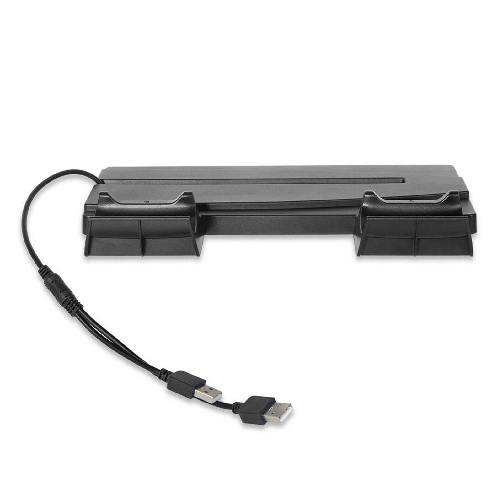 Controller Quick Charging Dock Stand With 2 USB Hubs for PS5 Gamepad Black