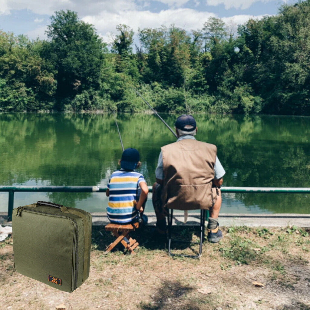 Portable Fishing Bag Tackle Storage Lure Holder Organizer Handbag Outdoor