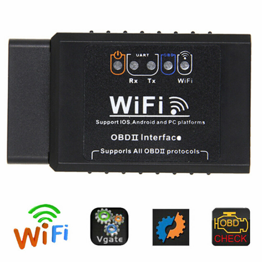 ELM327 WIFI OBDII Auto Car Diagnostic Scanner Scan Tool for iOS AndroidD$YUZ Ad