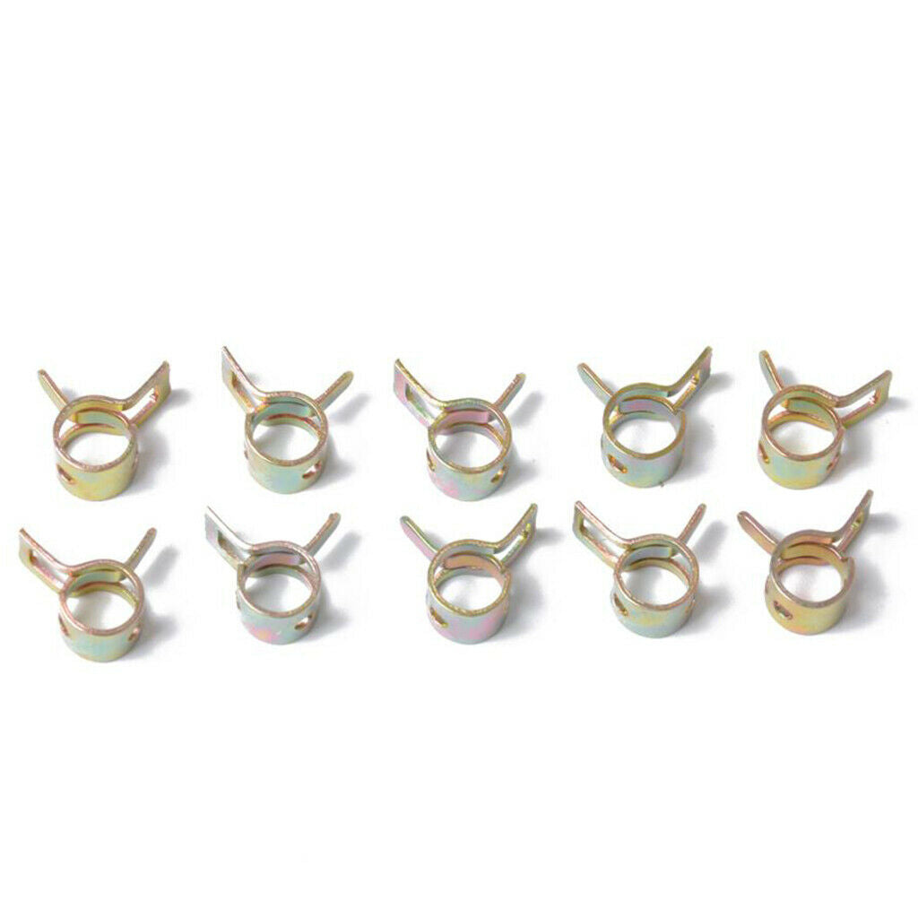 145Pcs Spring Band Type Silicone Vacuum Hose Clamps, Air Hose Tube Fuel Pipe