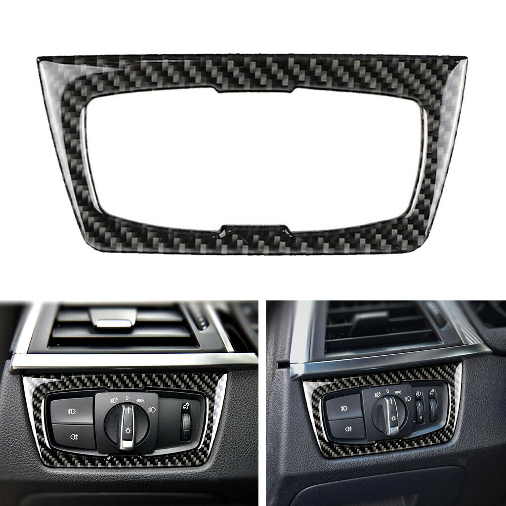 Headlight Switch Cover Trim For BMW 3 Series F30 GT F34 2013-2018 Black New