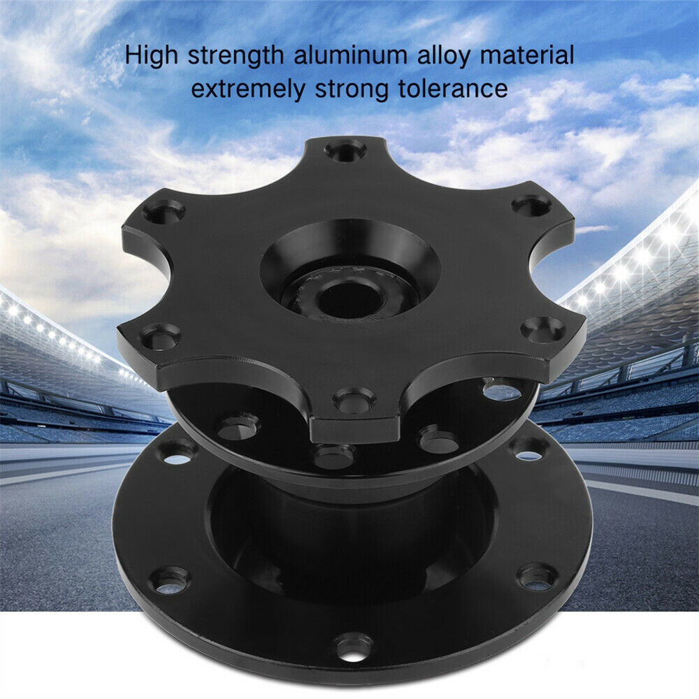For Universal Car Steering Wheel Quick Release HUB Racing Adapter Snap Off  Boss
