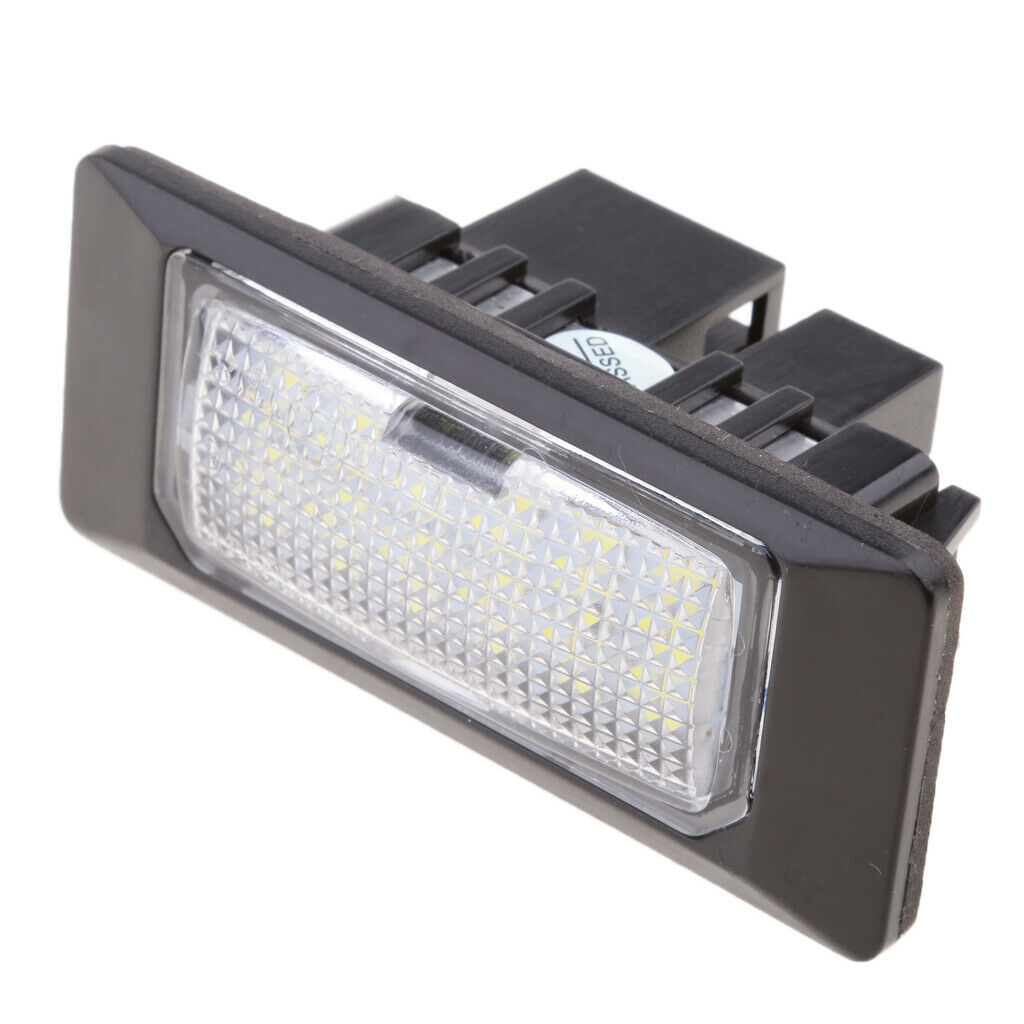 1 Pair High Quality Number Plate LED Light Lamp For BMW E36 318i/320i/M3