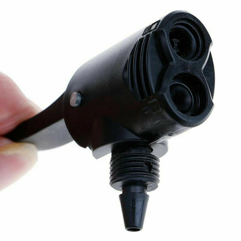 Bike Cycle Tyre Tube Replacement Presta Dual Head Air Adapter Valve Pump S5R1