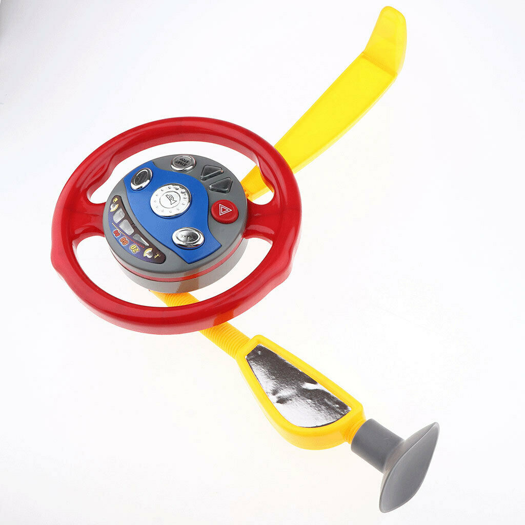 1Set Electric Steering Wheel, Kids Cars Accessories Steering Wheel Toys for Car