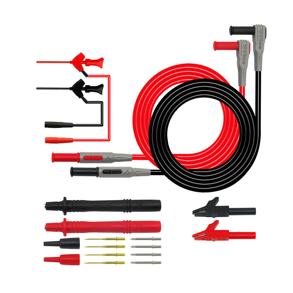16pcs Digital Multimeter Probe Test