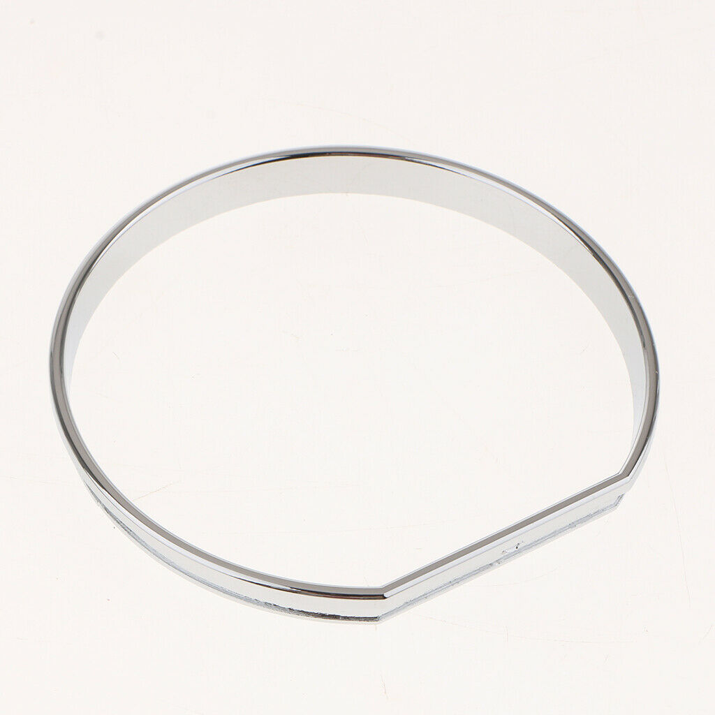 Chrome Gauge Dash Dial Rings Bezel Trim Speedometer AC Tech For BMW E46 M3 00-06