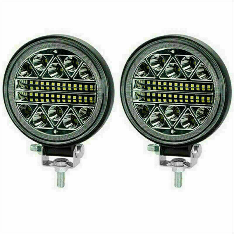 4x 4inch LED Work Light Bar 4WD Offroad SPOT Pods Round Fog ATV SUV Driving Lamp