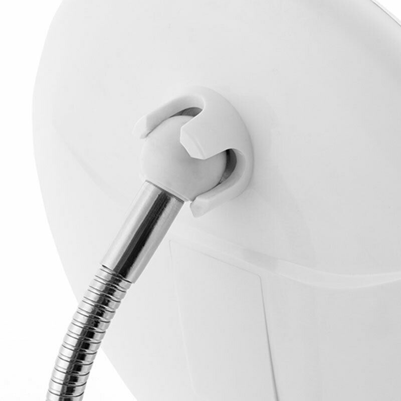 Mirror Magnifying To LED With Arm Flexible And Suction Cup Gift for Woman - New