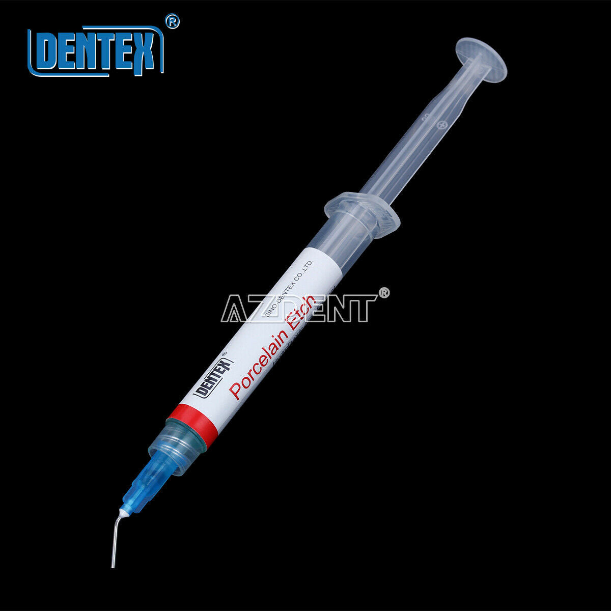 10X Dentex.Etch Dental Porcelain Gel 9.5% Hydrofluoric Acid Etchant 2.5ML