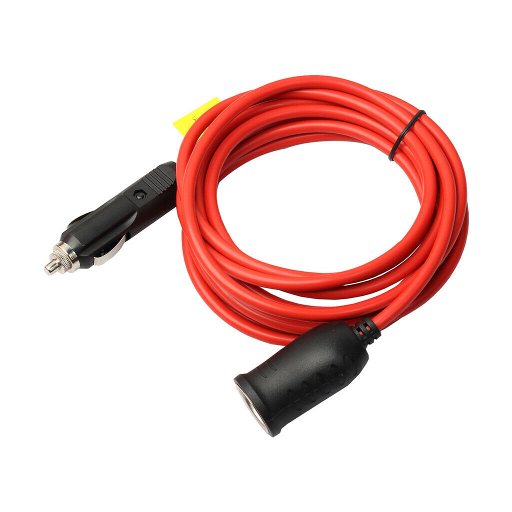 Car Cigarette Lighter 12v 24v Power Charger Adapter Extension Cable 3.6m