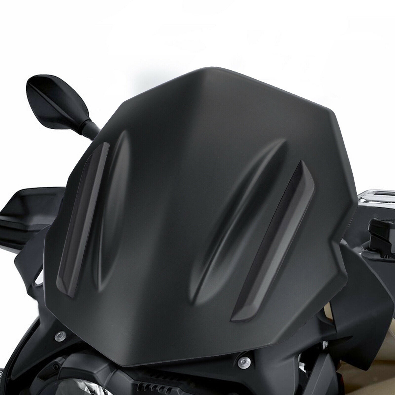 Windshield Durable Supplies for BMW R1250GS 2018-2020 R1200GS LC 13-17 Black