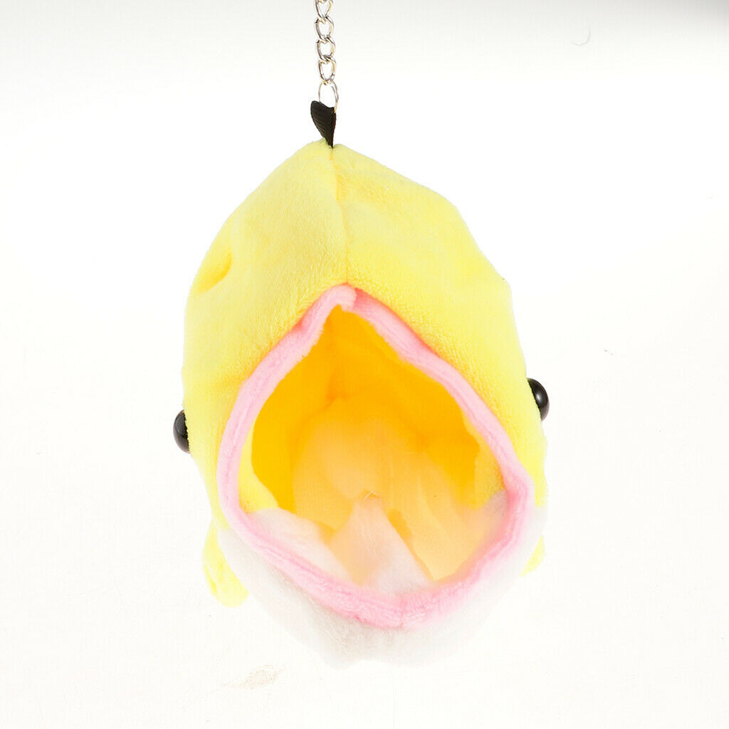 Pet Hamster Hanging Bed House Hammock Cute Rat Mouse Cage Nest Yellow