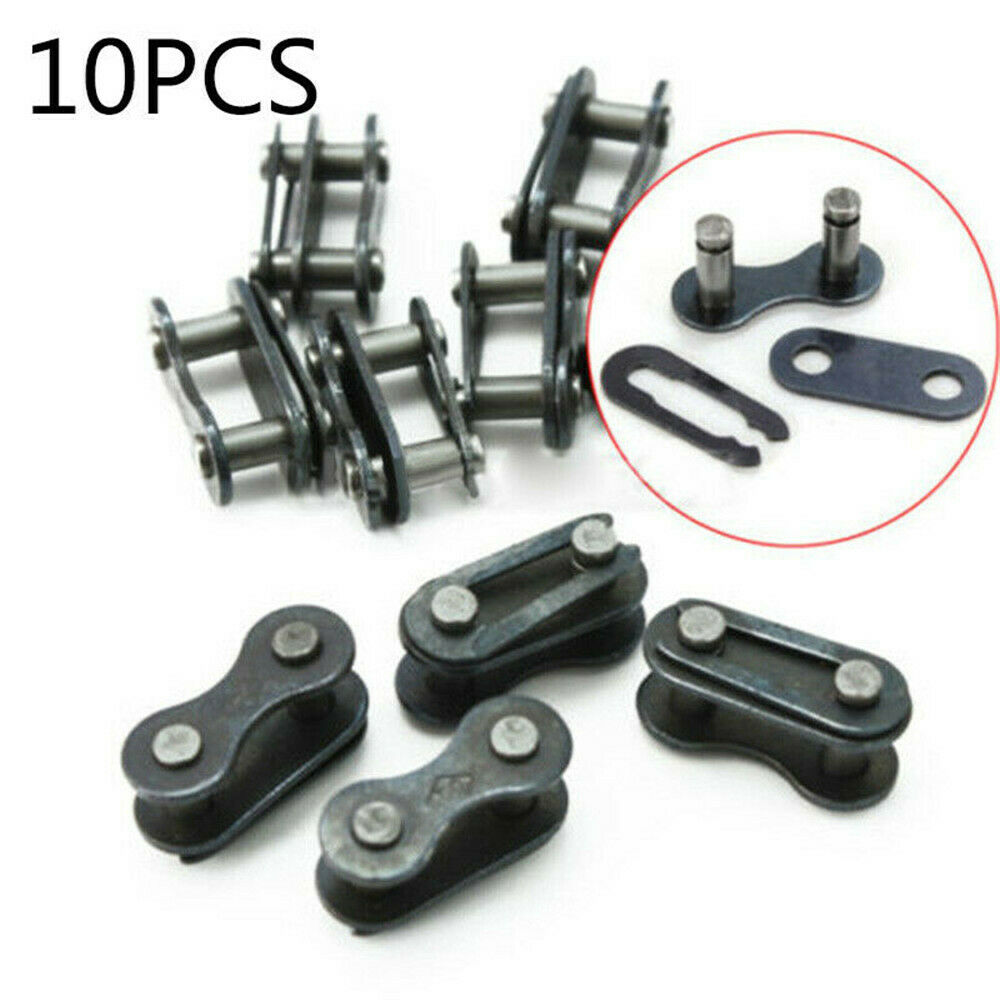 10x MTB Bicycle Chain Master Link Joint Connector Single Speed Quick Clips Sets