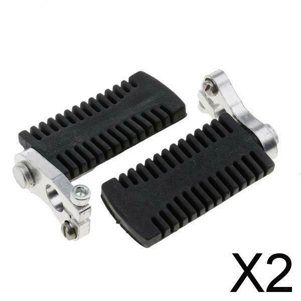 2X 2Pcs Foot Pegs Footrest For 47cc 49cc 2-Stroke Mini Motor Pocket Bike