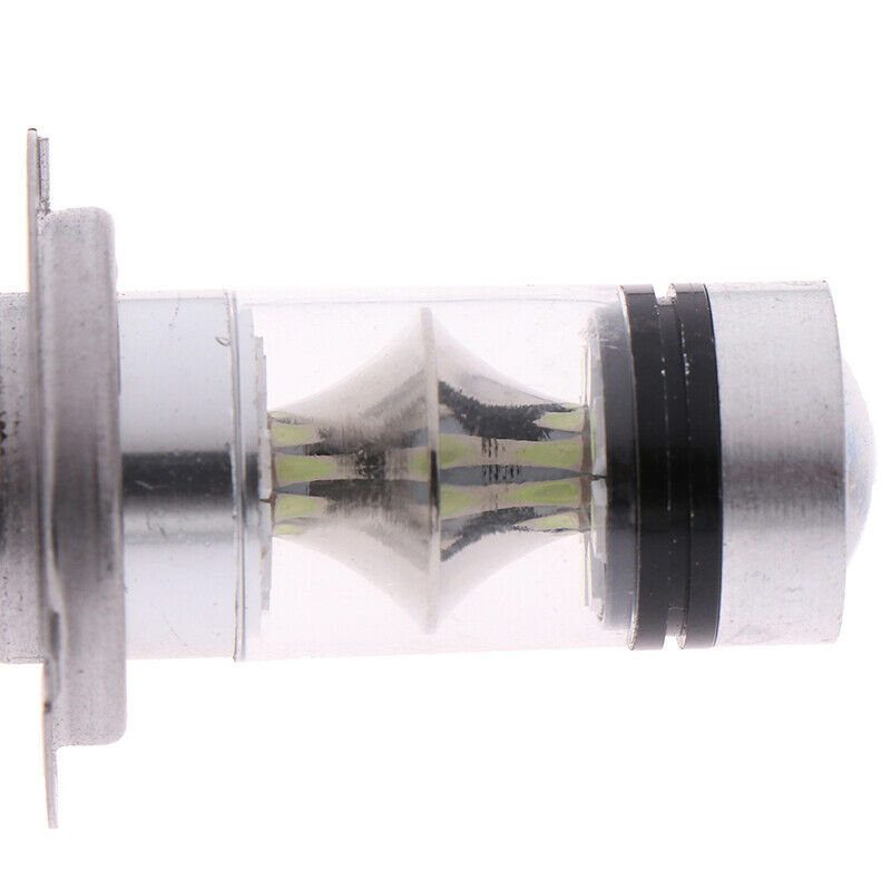 2x H7 100W High Power 20-SMD LED Fog Light Bulb C Driving Lamp DRL 10000K B BDA