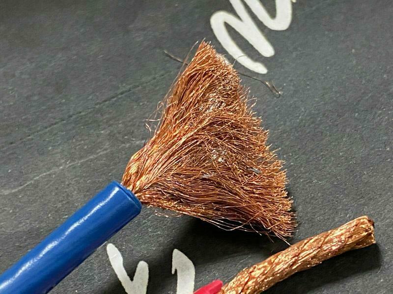 1M - GENERALCABLE Made 1300-RD 13/1C 13AWG PVC Wire for Audio