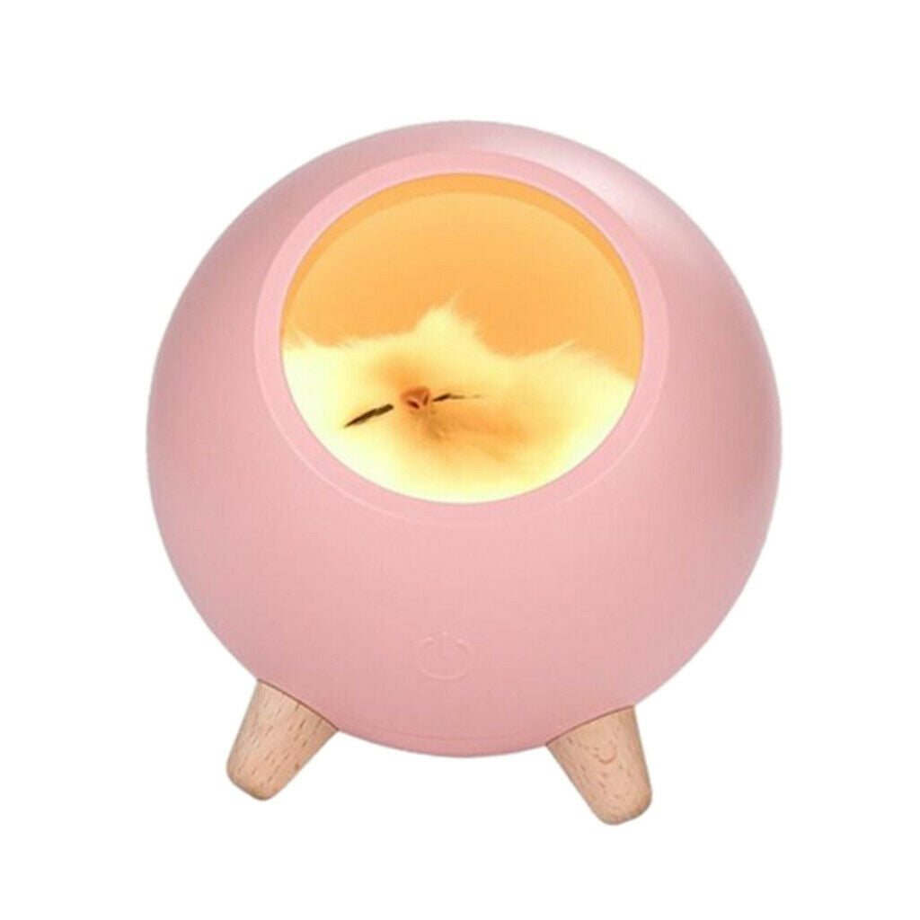 Cat Pet House Ambience Lamp Cartoon LED Night Light USB Charging