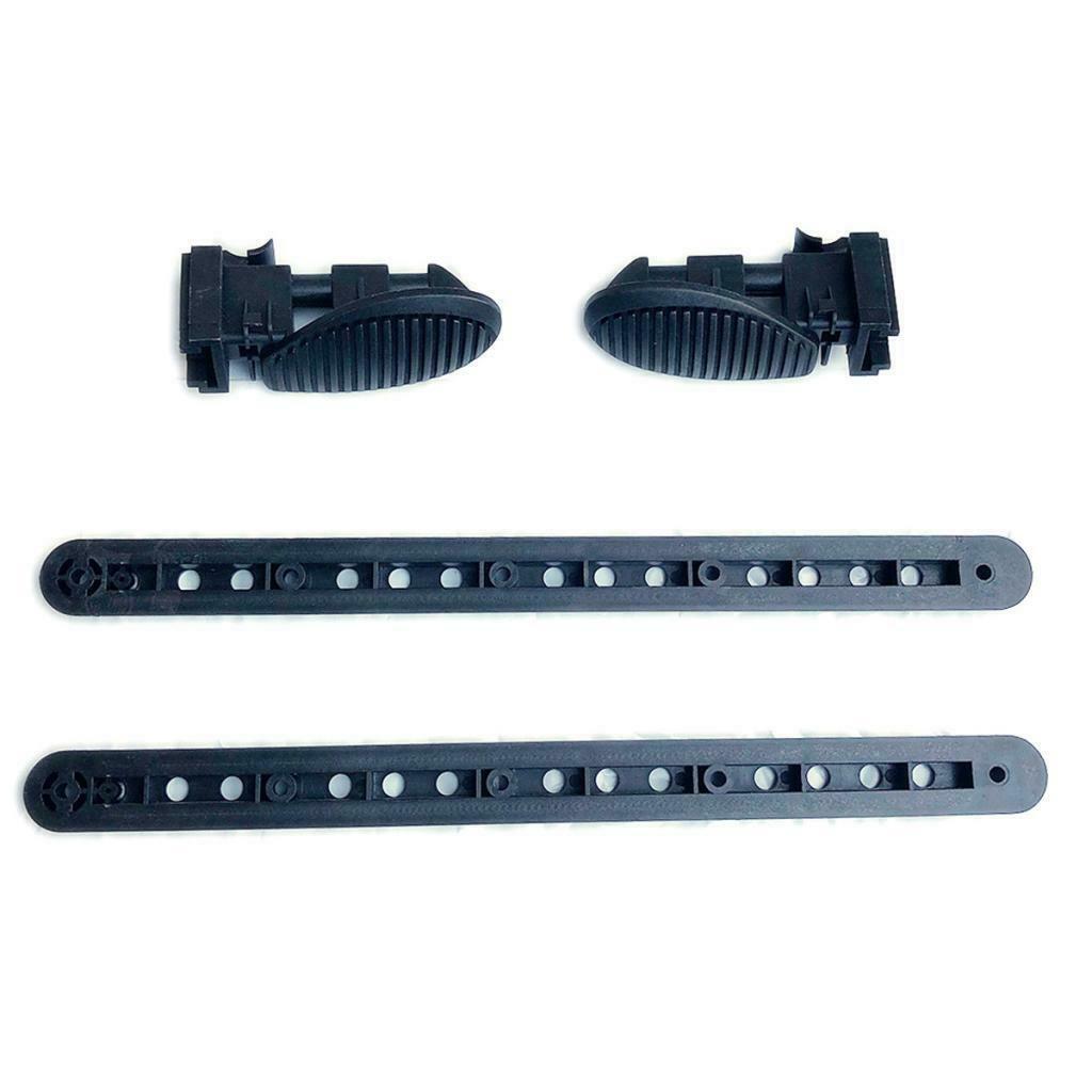 1 Pair Kayak Foot Pegs Canoe Pedal   Lock Design 16inch Hands-Free
