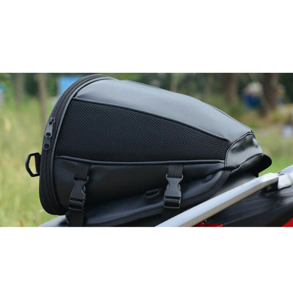 Motorcycle Dirt Bike Dual Sport  Back Seat Luggage Tail Bag Tool Case