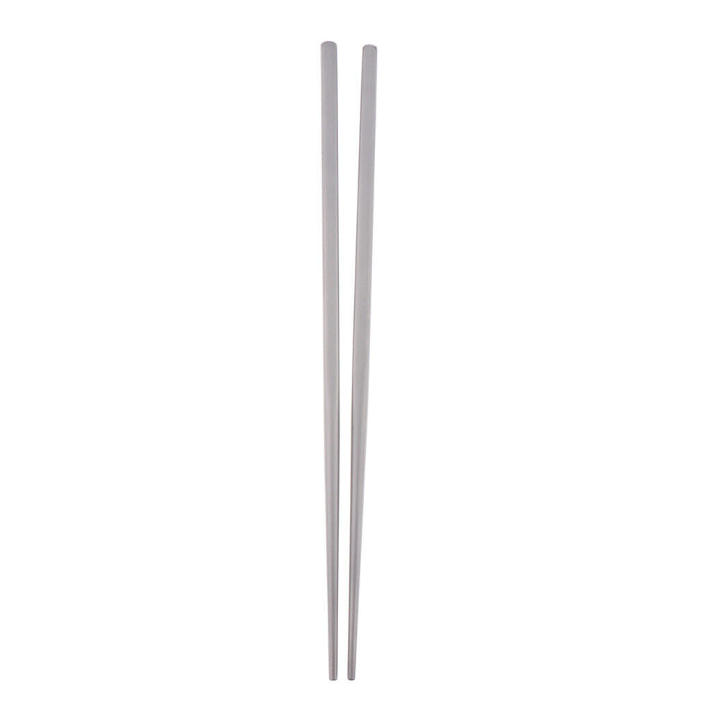 1 Pair of Reusable Non- Portable Titanium Chopsticks,