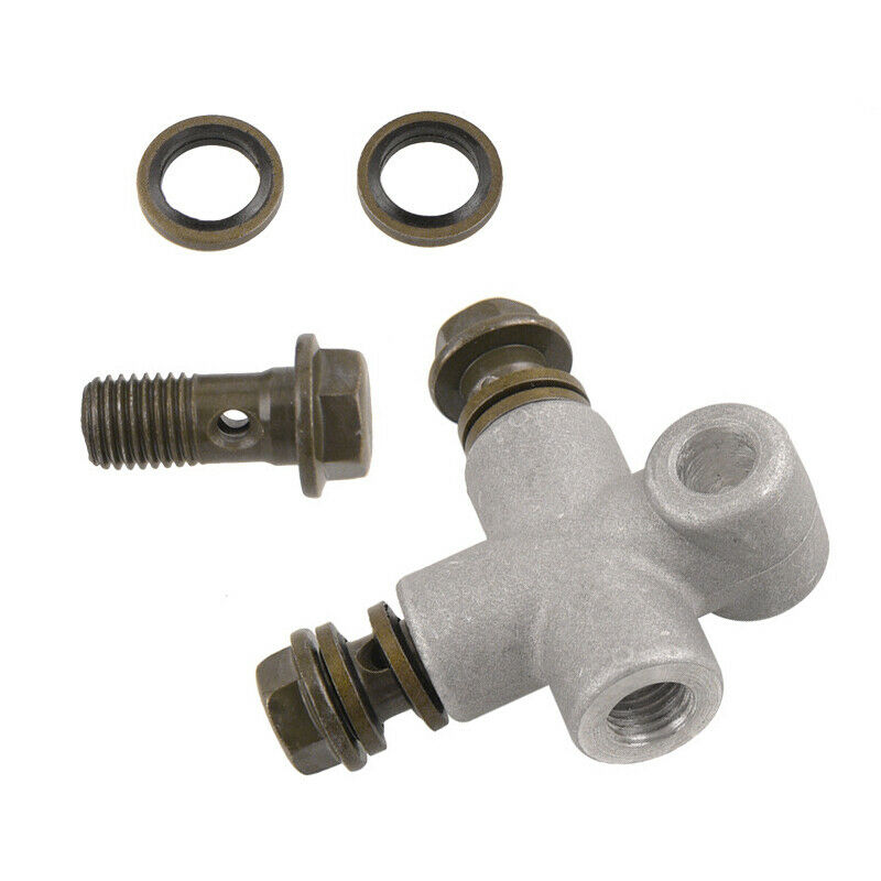 Motorcycle ATV Bike Clutch Master Cylinder Hydraulic Brake Pump Connect Adapter