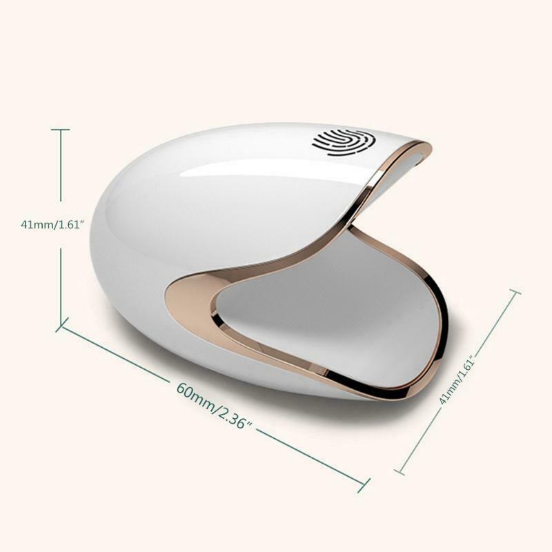 Portable 6W LED Lamp Nail Dryer 3 LEDs UV Nails for Drying Gel Polish Manicure