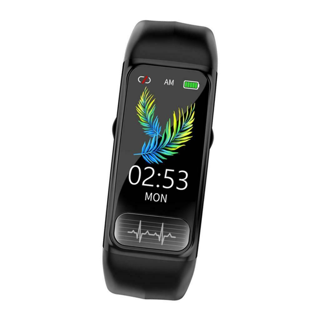 Smart Watch Monitor Wristband Sports Fitness Tracker Bracelet Black
