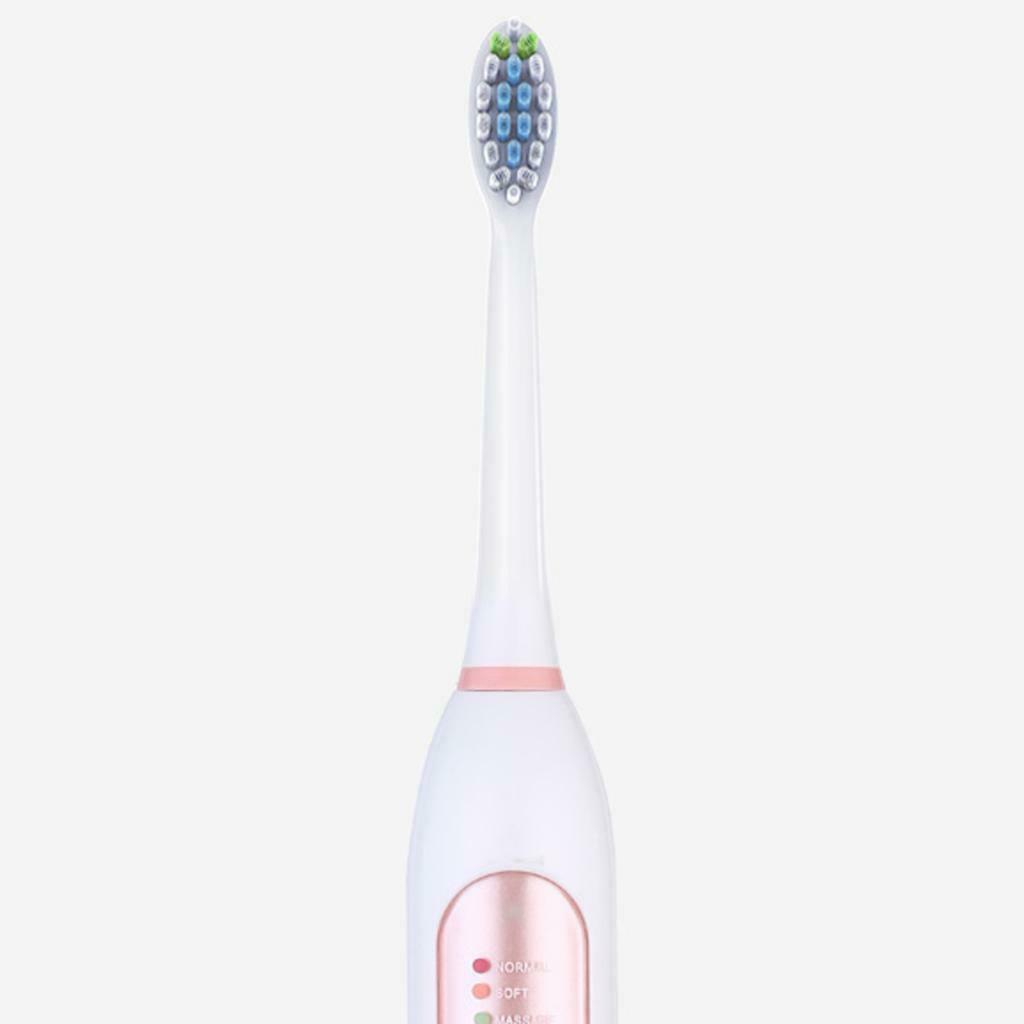 Sonic Whitening Electric Toothbrush USB 2 Dupont Heads IPX7 Waterproof