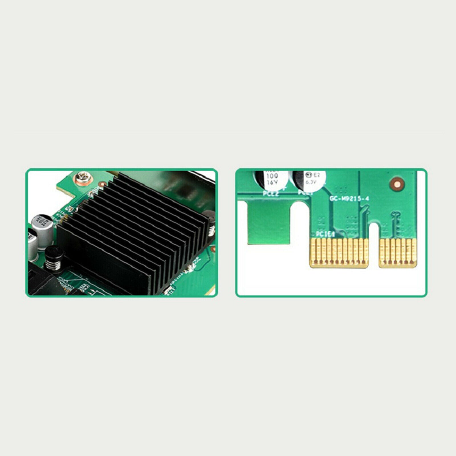PCI-E to SATA3.0 Expansion Card Converter SSD 4X 8X 16X for Linux Desktop PC