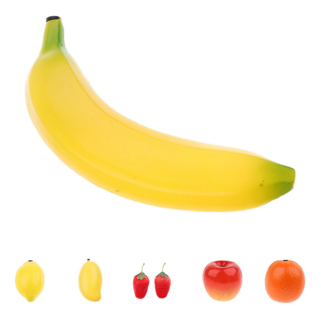 4X Fruit Shaker Musical Maraca Rattles for Children Kids Party Favor Banana