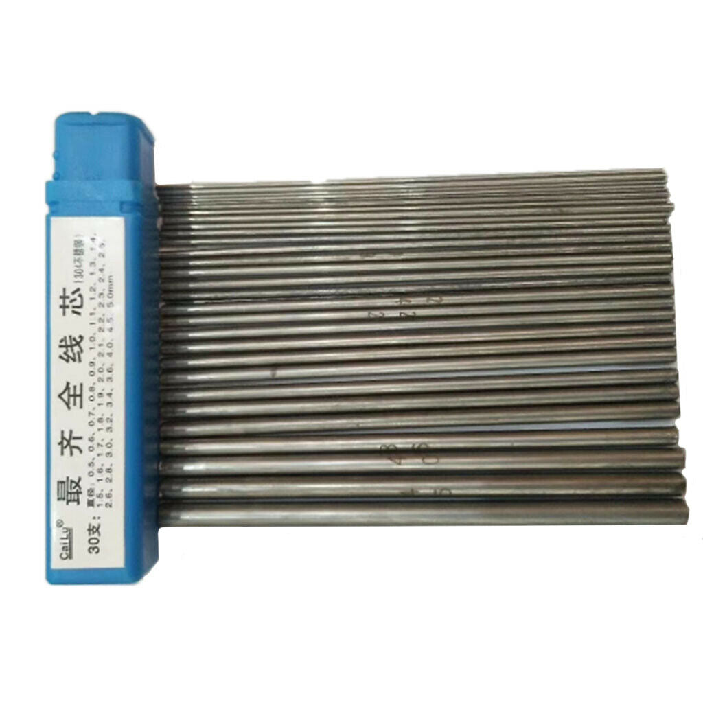 30 Pcs Different Sizes Rods Solid Wire Core Round Wire Forming Rod Jewelry