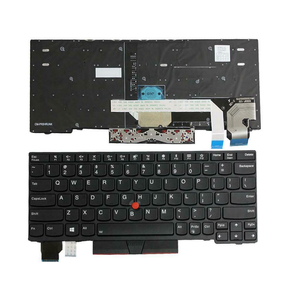Black English US Keyboard For Lenovo Thinkpad X280 20KF 20KE w/ Backlit
